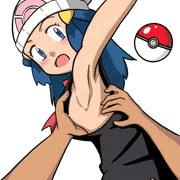 アニポケヒロイン全員の胸を揉む その3「ヒカリ」