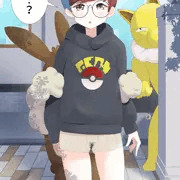 ポケモンスカーレットバイオレット　催眠でノーパン露出するボタン