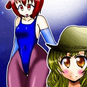 美甘と紀子　カラー差分