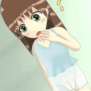 白スパッツの染み