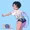 濡れ透けボーイッシュ少女