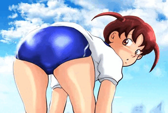 霧と清のブルマ姿⑤