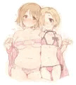 三村かな子ちゃんと白坂小梅ちゃん