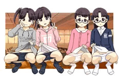 くろぱんつしろぱんつ尿。