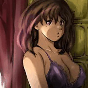 黒下着の倫子⑤
