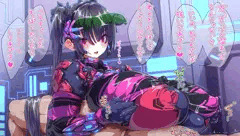 黒ツインテちゃん
