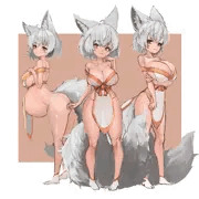 ３週きつね②