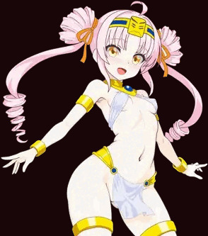 褐色じゃないエジプトついなちゃん