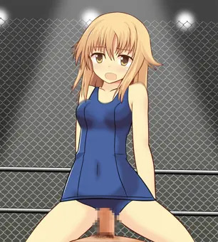 地下リングで メアリ(サマー☆2)敗北