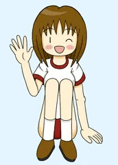 体操着線目ちゃん（仮）