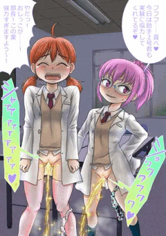 助手2号ちゃんを巻き込んだ夜の実験♥