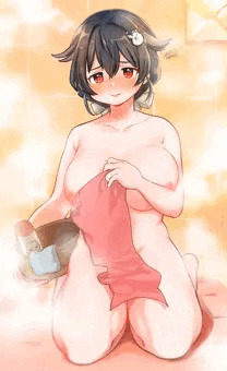 迅鯨ちゃんとにゅうきょ