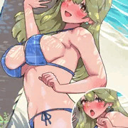 支援サイト更新：南国で乱れる♥来訪者さん＋メイキング