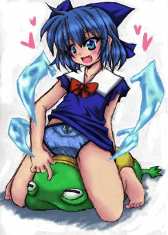 あそぶチルノ