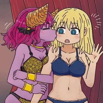 ほっぺにキス