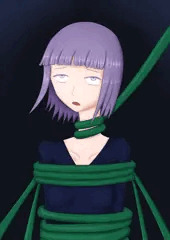 首をぎゅっとね