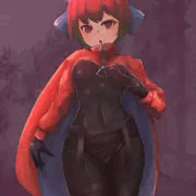 赤蛮奇 塗り実験