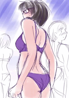 最近描いたもの（露出系）