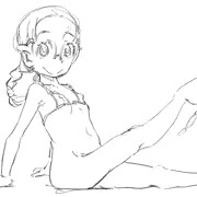マイクロビキニと福田。