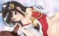 髪を絡めてしごいてくれる長門