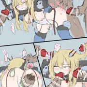 エロスーツパイロットちゃん、ギロチン拘束