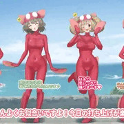 【Skeb絵】楓佐藤早苗川島あんこう踊り