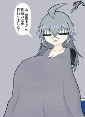 整備士にイタズラされるサイボーグ兵士ちゃん