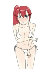 クロエちゃんでポーズ模写その２