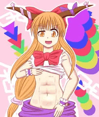 （す）イカ腹だと思ったら腹筋でした
