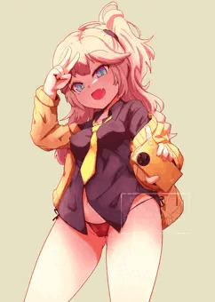 つむぎちゃんスカート脱ぎ
