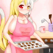 Yuki is making some cookies