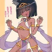 褐色エジプト猫耳
