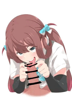 そうだ！おち〇ち〇舐めてあげようか！？