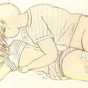 ルビィちゃん寝バック中だし