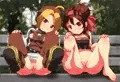 まりんと桃子(/・ω・)/