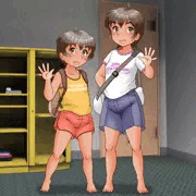 伯父さんと姪っ子二人