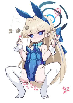 ぷにぷに催眠蹲踞ピースバニートキ