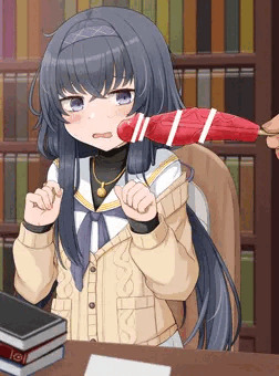 古関ウイちゃんに飴をあげる健全イラスト