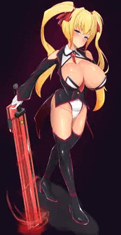 金髪小柄爆乳獣姦ハンター 　ヴィオ=サードレンス！