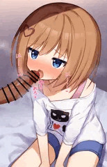 Skebで描いた綿谷里桜ちゃん