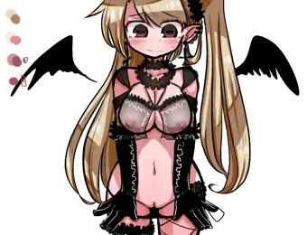 サキュバスさんにぶっかけるゲーム