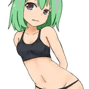 触手水着の被験者７