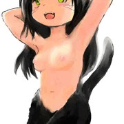 けも耳女子のふわふわの間から