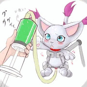 デジタルにゃんこの腹ボテ計画