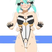 シノンのあの部分を引っ張ってみた