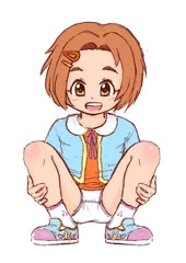 スカートはいてない