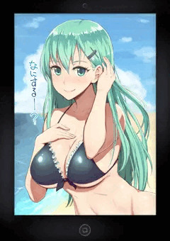 おっぱいゲーム鈴谷