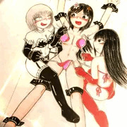 花子、拘束されて…♥️