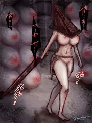 Red Pyramid Thing Lady