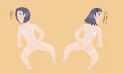 自分の３０周年にうちの子にお尻を見せてもらった（２枚目スカ注意）